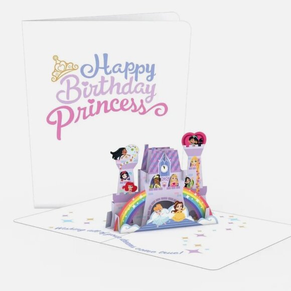 Lovepop Card Disney Happy Birthday Princess - Picture 1 of 5